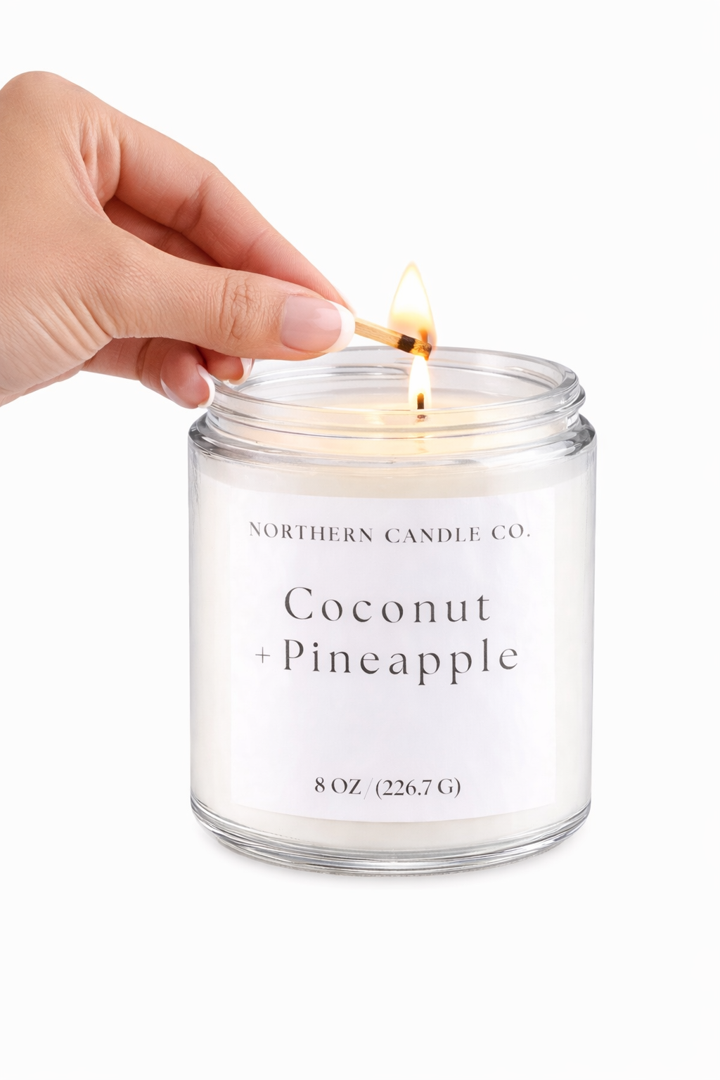 Coconut + Pineapple Candle