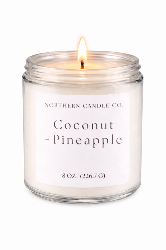 Coconut + Pineapple Candle