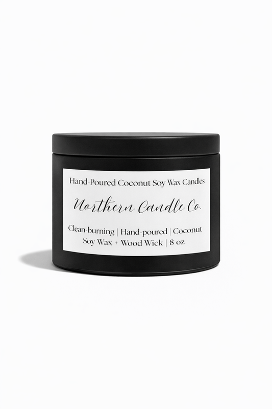 Mango sticky rice travel tin candle