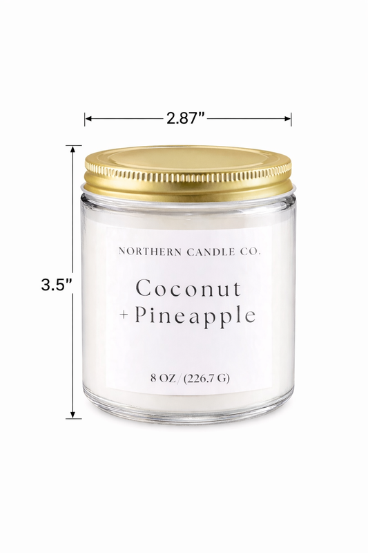 Coconut + Pineapple Candle